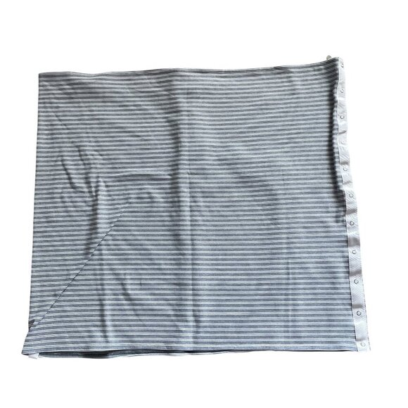 Lululemon Vinyasa Scarf Wrap One Size‎ Snap Closure Striped Gray  Customizable - Picture 1 of 6